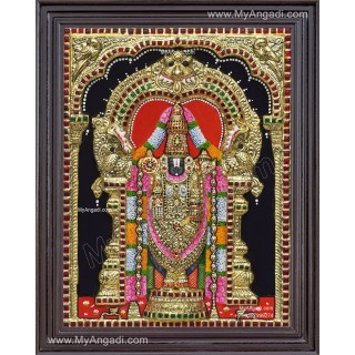 Balaji 3d Tanjore Painting