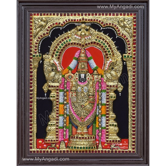 Balaji 3d Tanjore Painting