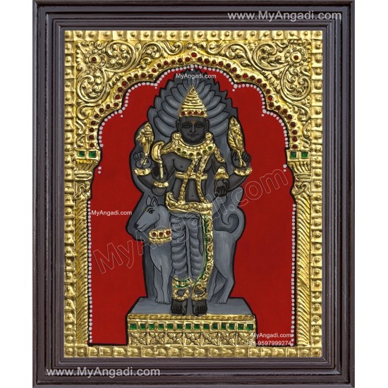 Kalabhairavar Tanjore Painting