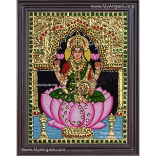 Dhana Lakshmi Tanjore Painting