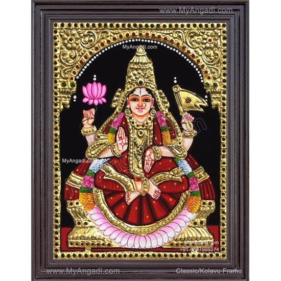 Adhi Lakshmi Tanjore Painting