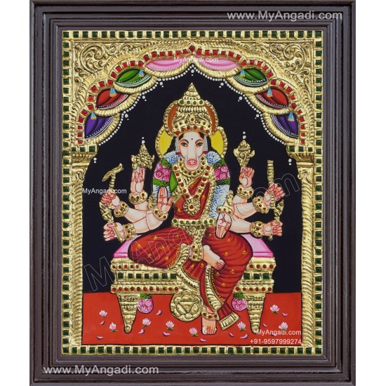 Varahi Amman Tanjore Painting