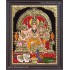 Shiva Family Tanjore Painting