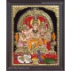 Shiva Family Tanjore Painting