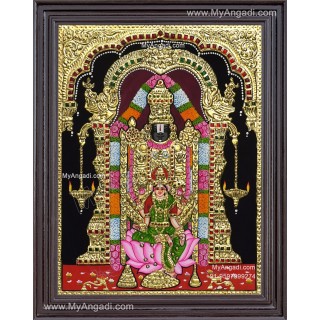 Balaji Lakshmi  Tanjore Painting