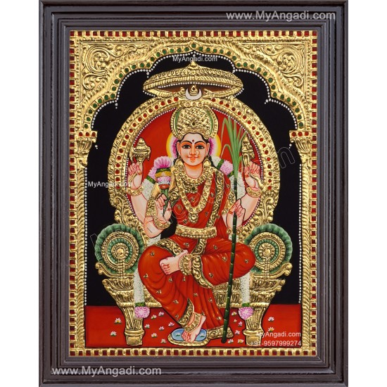 Lalitha Devi Tanjore Painting