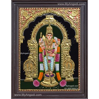 Thiruchendhur Murugan Tanjore Painting