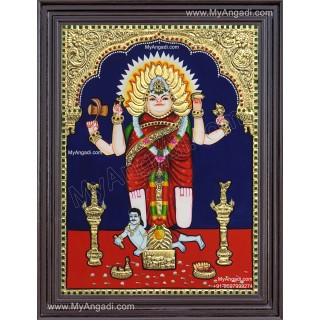 Masani Amman Tanjore Painting
