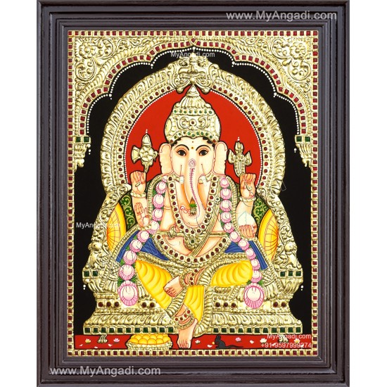 Ganesha Tanjore Painting