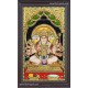 Panchamuga Hanuman Tanjore Painting