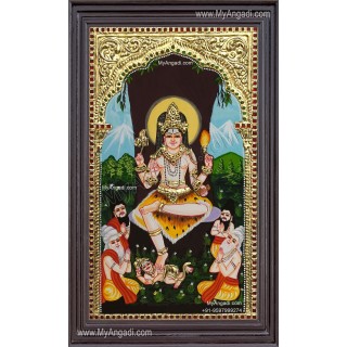 Dakshinamurthi Tanjore Painting