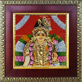 Aandal Tanjore Painting