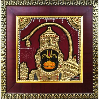 Hanuman Tanjore Painting