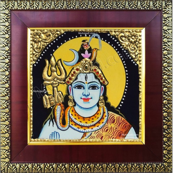 Sivan Tanjore Painting