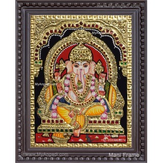 Ganesha Tanjore Painting