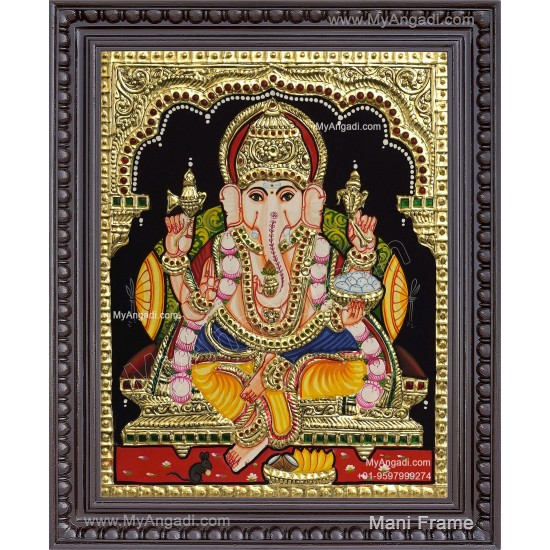 Ganesha Tanjore Painting
