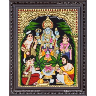 Sathya Narayana Tanjore Painting