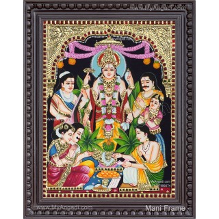 Sathya Narayana Tanjore Painting
