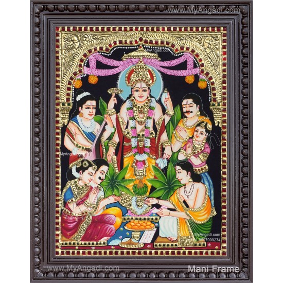 Sathya Narayana Tanjore Painting