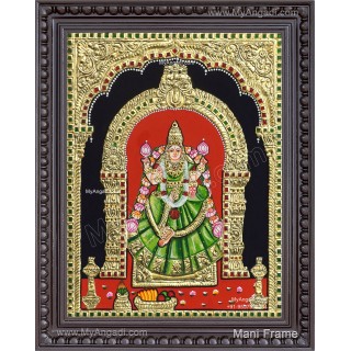 Veeramathi Amman Tanjore Painting