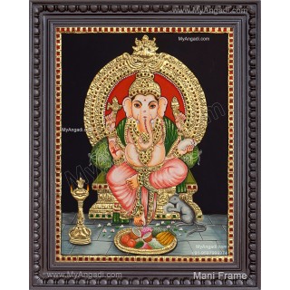 Ganesha  Tanjore Painting