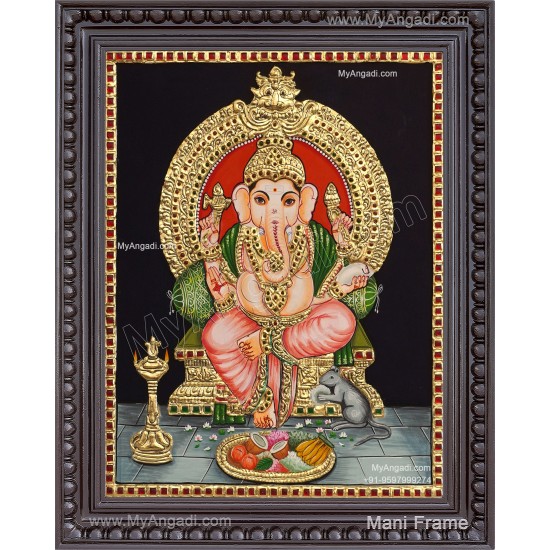 Ganesha  Tanjore Painting