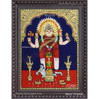 Masani Amman Tanjore Painting