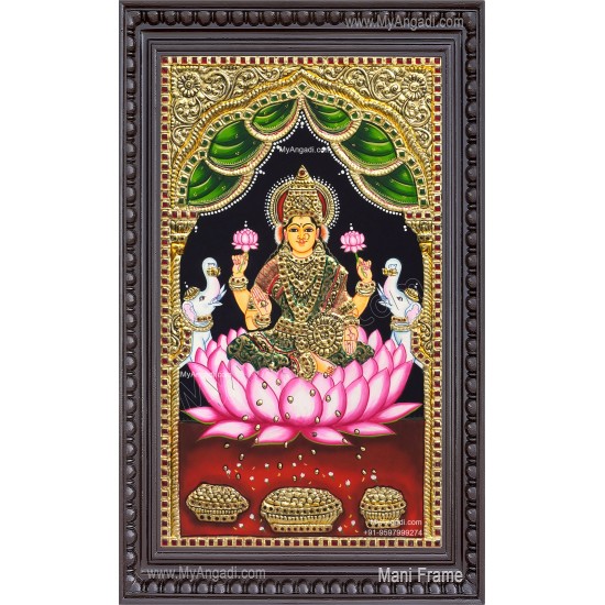 Gajalakshmi  Tanjore Painting