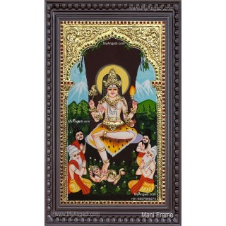 Dakshinamurthi Tanjore Painting