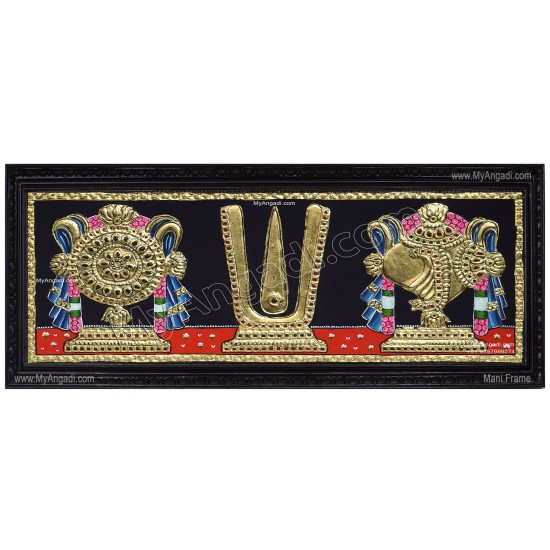 Sangu Chakram Nammam Tanjore Painting