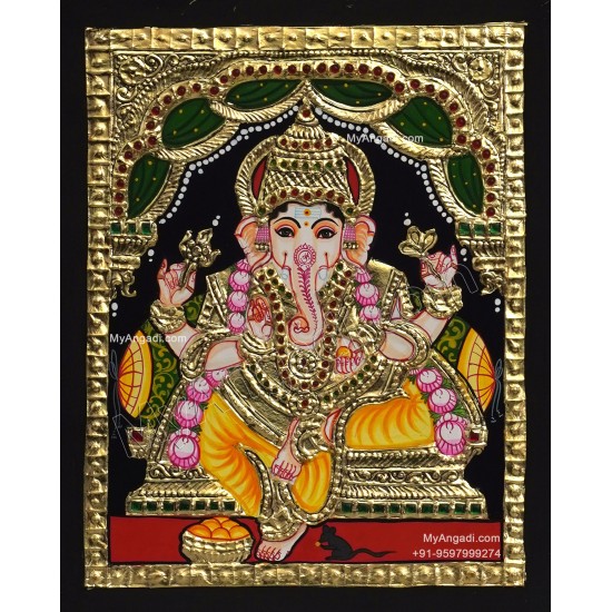 Ganehsa Tanjore Painting