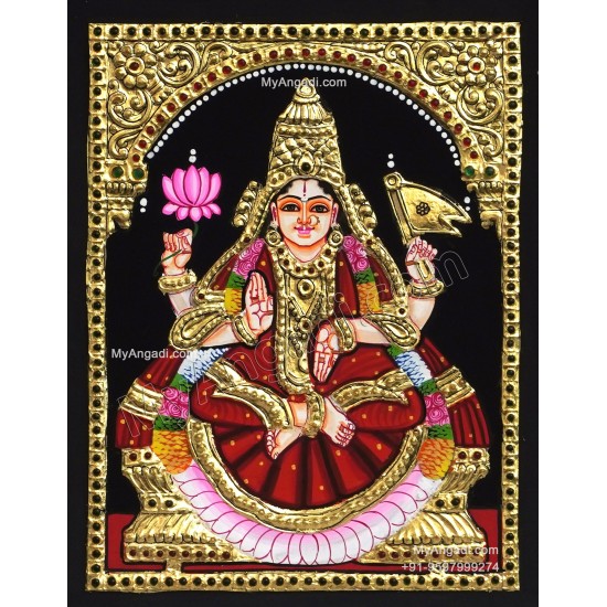 Adhi Lakshmi Tanjore Painting