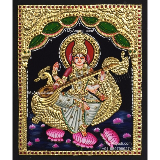 Saraswathi Tanjore Paintings