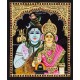 Shiva Parvathi Tanjore Painting