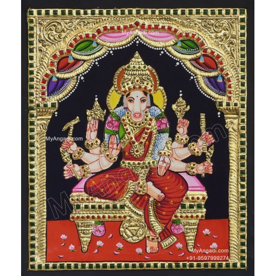 Varahi Amman Tanjore Painting