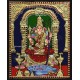 Kamatchi Amman Tanjore Painting