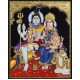 Shiva Family Tanjore Painting