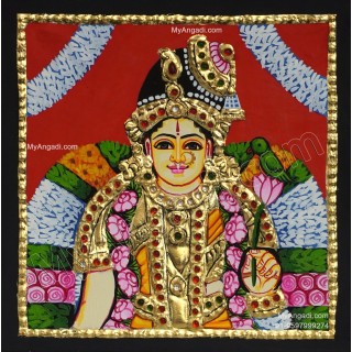 Aandal Tanjore Painting