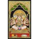 Panchamuga Hanuman Tanjore Painting