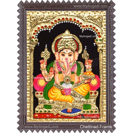 Ganesha Tajore Paintings