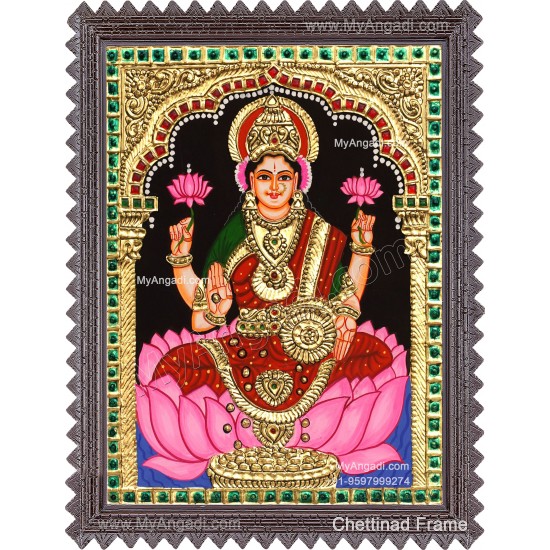 Mahalakshmi Tanjore Painting
