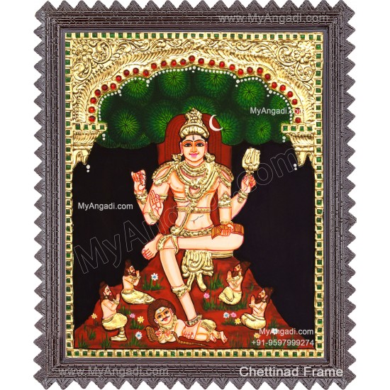 Dakshinamurthy Tanjore Painting