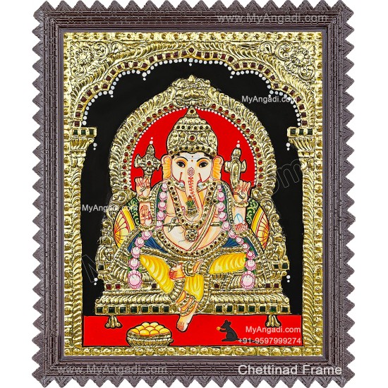 Ganesha Tajore Paintings