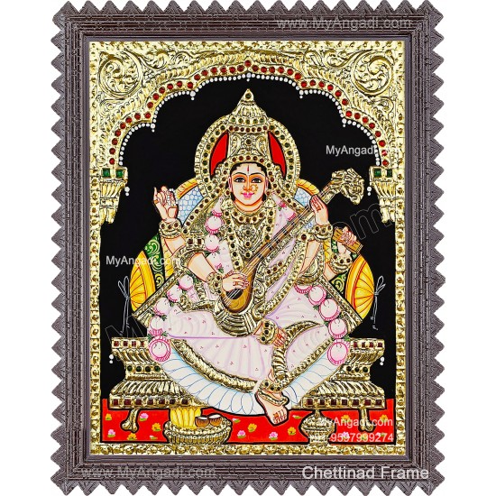 Saraswathi Tanjore Paintings Saraswathi Tanjore Paintings
