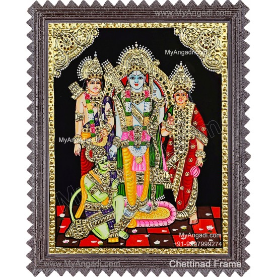 Ram Darbar Tanjore Painting Ram Darbar Tanjore Painting