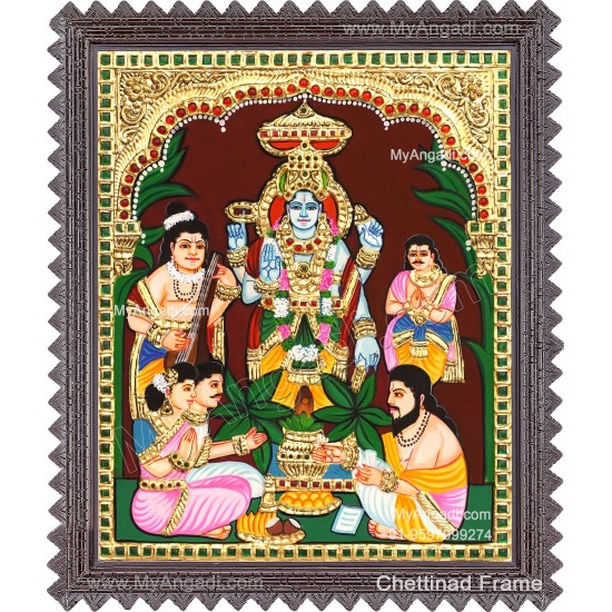 Sathya Narayana Tanjore Painting