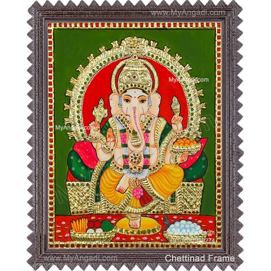 Ganesha Tajore Paintings Ganesha Tajore Paintings