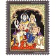 Shiva Family Tanjore Paintings
