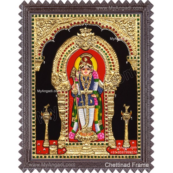 Palani Murugar Tanjore Painting