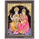 Vishnu Lakshmi Tanjore Painting